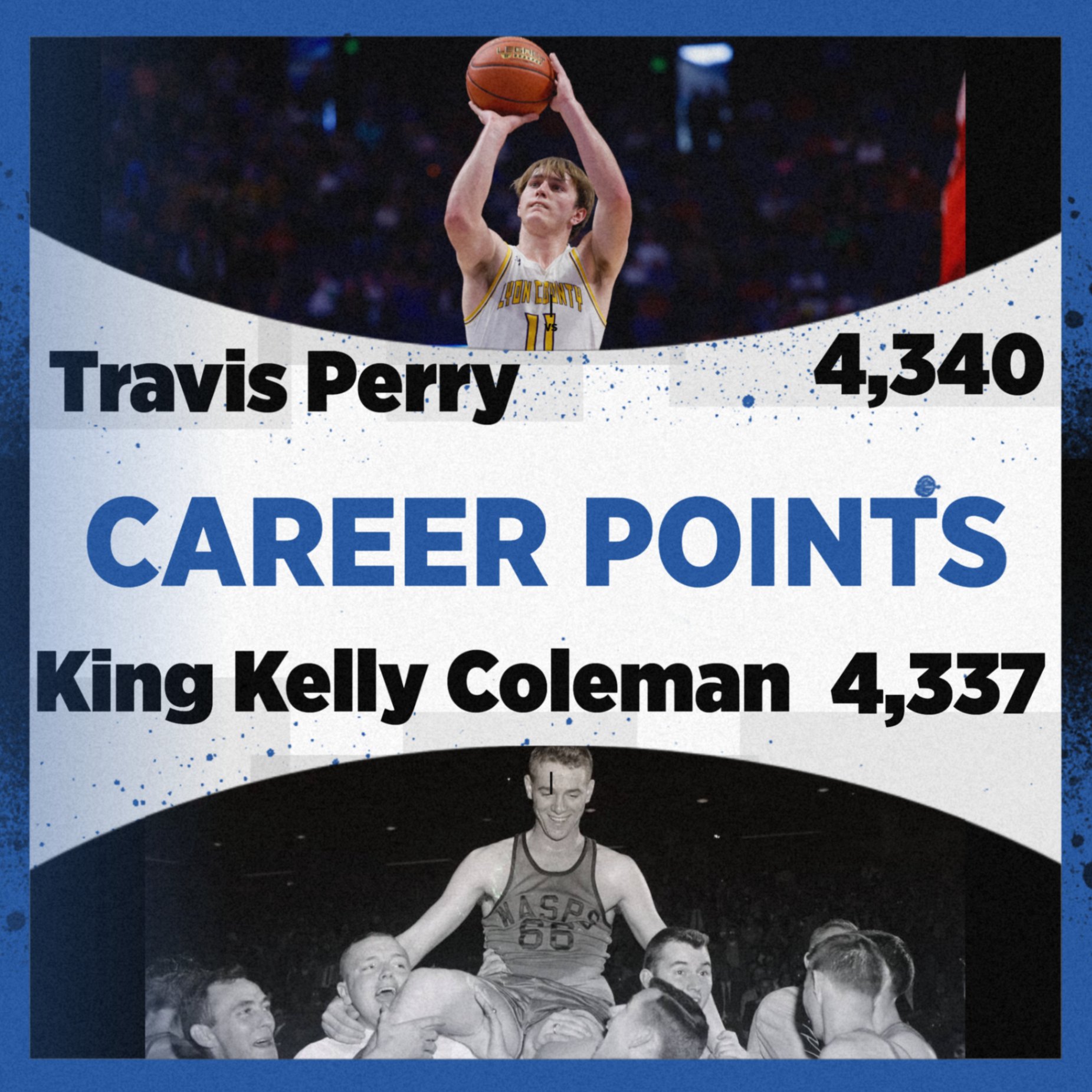 KHSAA Main on Twitter "Lyon County's Travis Perry now has 4,340 career