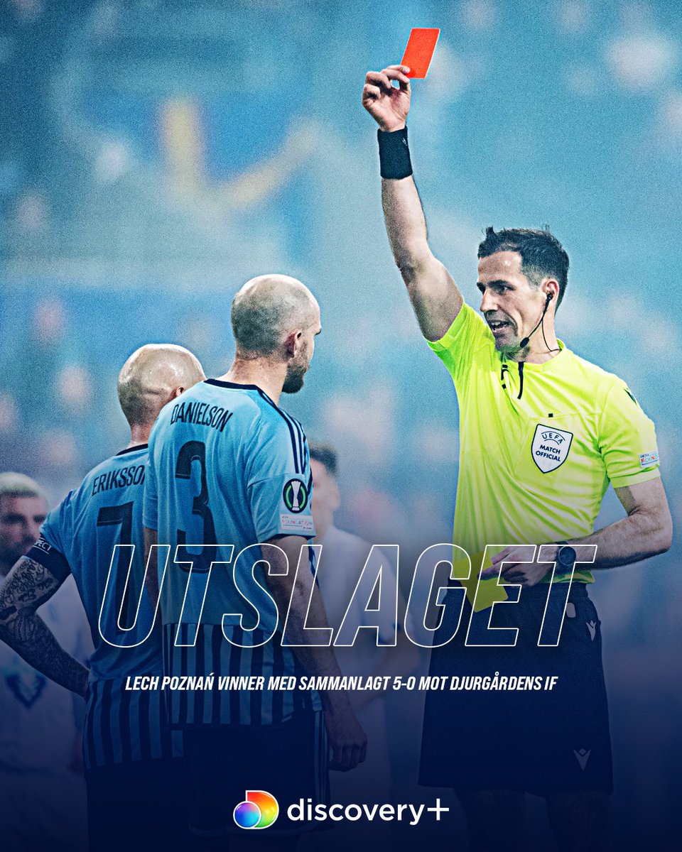 sportshbomaxse's tweet photo. Djurgården utslaget ur Europa Conference League ❌ https://t.co/2WyYEmxDGZ