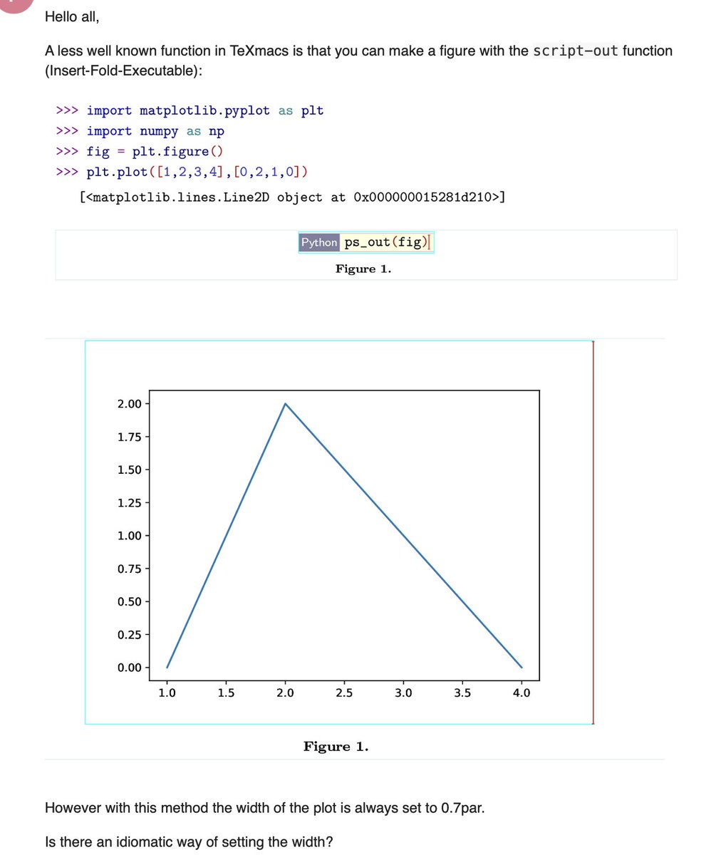 gnu_texmacs's tweet photo. Exercise for coders: modify the TeXmacs python plugin to allow to set the size of the image directly from the Python side, e.g. as argument of the ps_out command. See https://t.co/g40WMP6gOf #python #TeXmacs #exercise #coding #useful_and_fun. https://t.co/IHHieTIvtQ