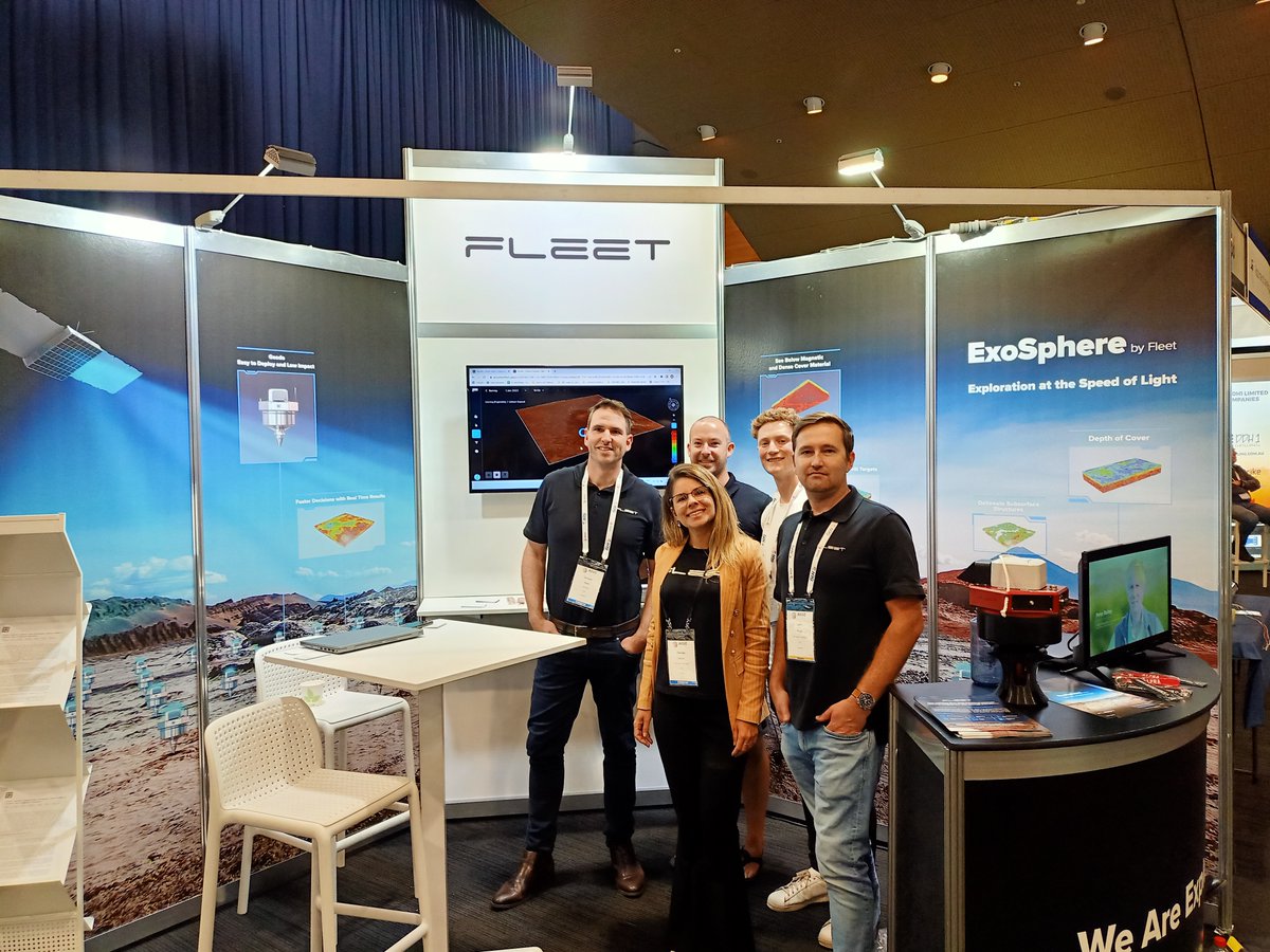 fleetspace's tweet photo. Last day at #AEGC2023 = your last chance for a 1:1 demo of our #ExoSphere>> passive seismic geophysical survey mapping technology for #miningexploration. Chat with our #Geophysicists or our Senior Enterprise #AccountExecutives at booth 63. https://t.co/m4klx3UVsP
#geoscience https://t.co/cgCK63JJb9
