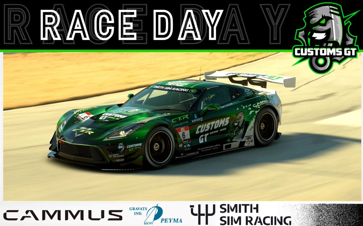 CustomsGT's tweet photo. #DiaDeCarrera 

🏆 Carrera 5B de la #GTWorldLeague de @lecesports

🕹 GT7
🛣 Michelin Raceway Road Atlanta

👤 @KevinSealon01

🚘 Corvette C7 Gr3

🖌 @Rikyracing2
📸 balilla

⏰ 22:10
📺 https://t.co/eYgU6L1lyj

#EstoYaNoEsUnJuego 
#GoCustoms 💪💪 https://t.co/eLadQS9Q1Y