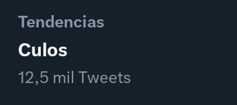 D4rkarcher's tweet photo. Alguien me explica por qué culos es tendencia https://t.co/yLi6hJ26s8