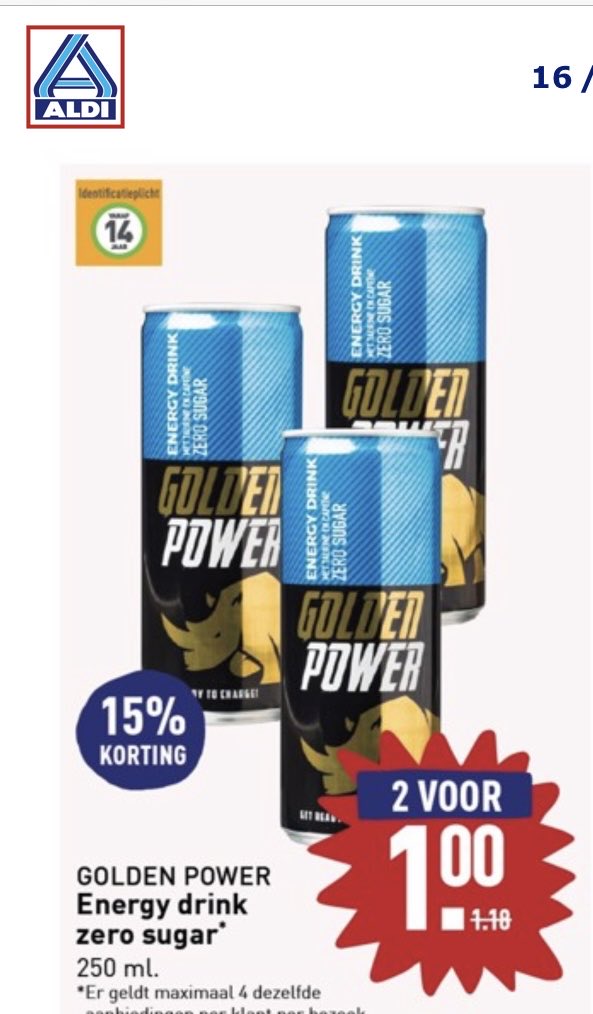 Gerrianne81's tweet photo. Misleidende reclame van de #Aldi. Wáárom 3 blikjes op de afbeelding zetten, als het gaat om 2 blikjes 🤷‍♀️😂 https://t.co/sP6RJULgdZ