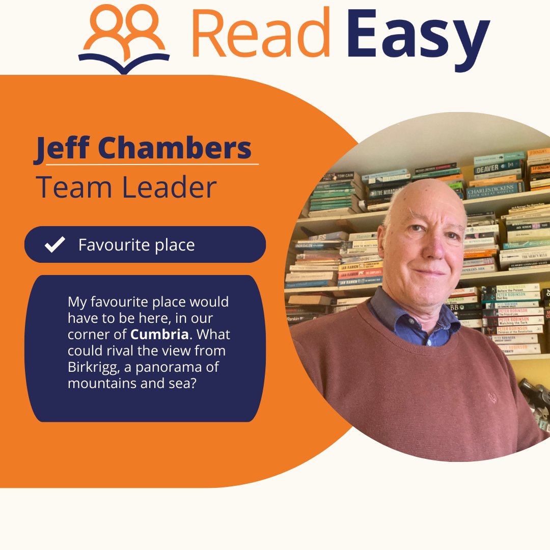 ReadEasyMB's tweet image. As a #ThankfulThursday, we wanted to talk with our Team Leader. Read the pictures to find out more about Jeff Chambers. Thank you for your amazing volunteer work leading us!

Read Easy UK

#readeasymorecambebay #readeasyuk #MWCraven #teamwork #TeamLeader #ThankYouThursday