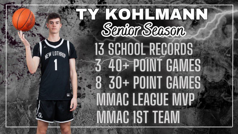 TyKohlmann's tweet photo. Through double teams, full court presses, and box and 1s, I made the most of my final year of high school ball! @BankHoops @BrendanSavage @MickMcCabe1 @freeppreps @MichHSsports @BCAMCoaches @SamAliSports @BGreenReports @HankampScott @ArgusPreps https://t.co/3USyATDiYD