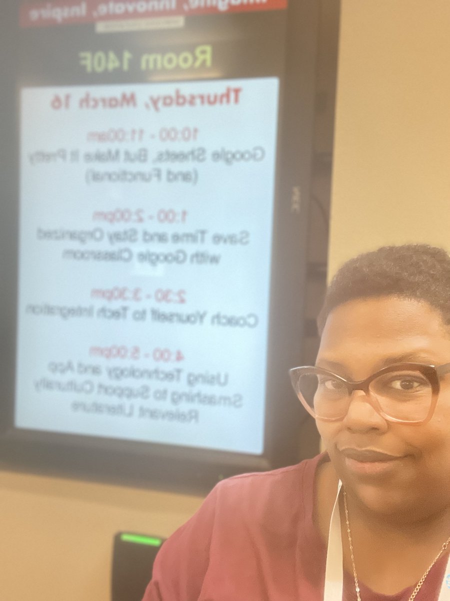 czyoung25's tweet photo. #MACUL23 #WarriorsAtWork
#WarriorWomenInEd
#WeAREhere
#WarriorStrong
#Warrior4Life
#warriorPride
#DFTTeacher
#DFTTeacherLife
#DFTStrong
#DPSCDproud
#DPSMade
#PME
#publicschoolteacher
#PublicSchoolProud
#AKAEducator
#UrbanEd https://t.co/CeeD6nCRfP