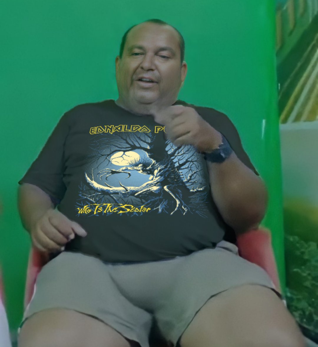 Hoje é  aniversário  de Kael  ou seja artista  desta estampa  galera  comprem  e enviem  parabéns  Ednaldo Pereira