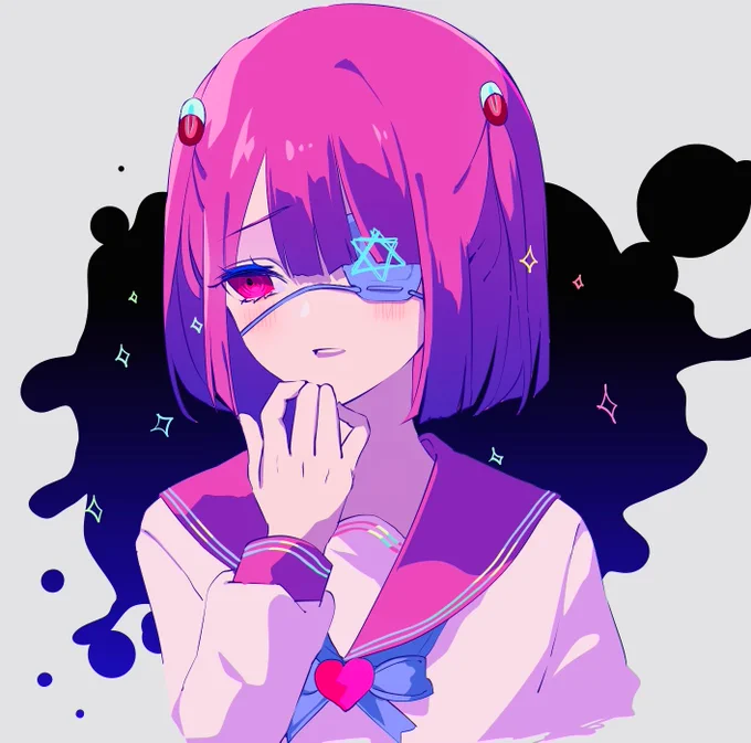 みなさんおはようございますもう金曜日だ1週間ラストみんなふぁいてぃん(イラストは2年くらい前の未公開のやーつ) 