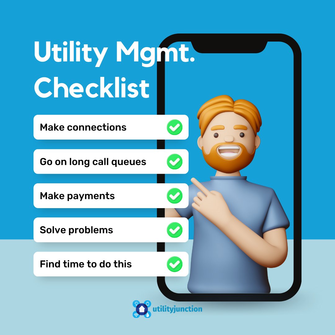 There is money lost in achieving all those activities. Our clients don't lose money, they save it. 

Try now - utilityjunction.com

#realestate #utilitymanagement