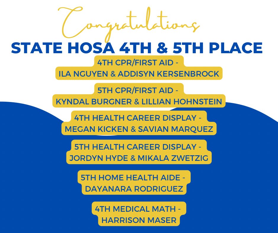 Scottsbluff HOSA tweet media