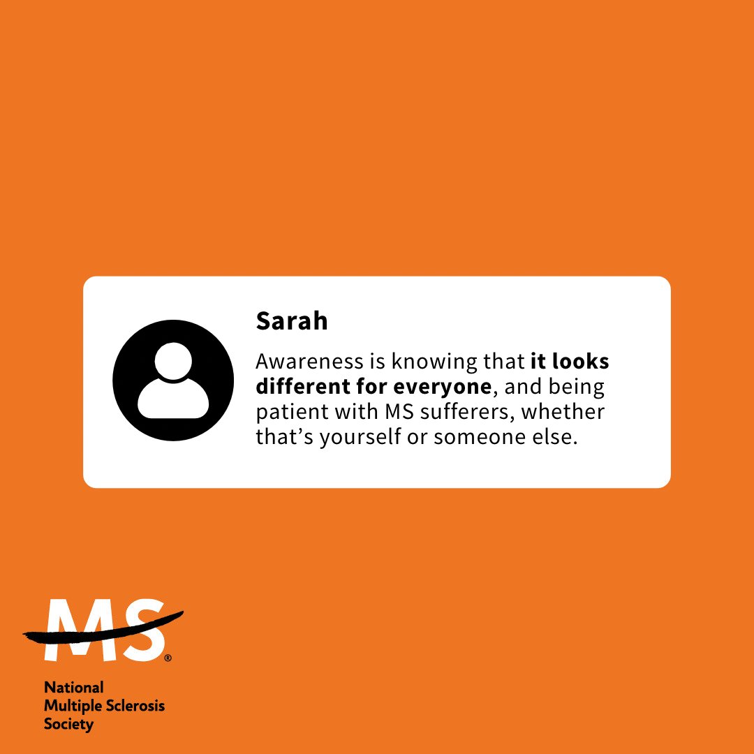 mssociety's tweet photo. What does MS awareness look like to you? #MSAwarenessWeek https://t.co/zBEZKQ18C7