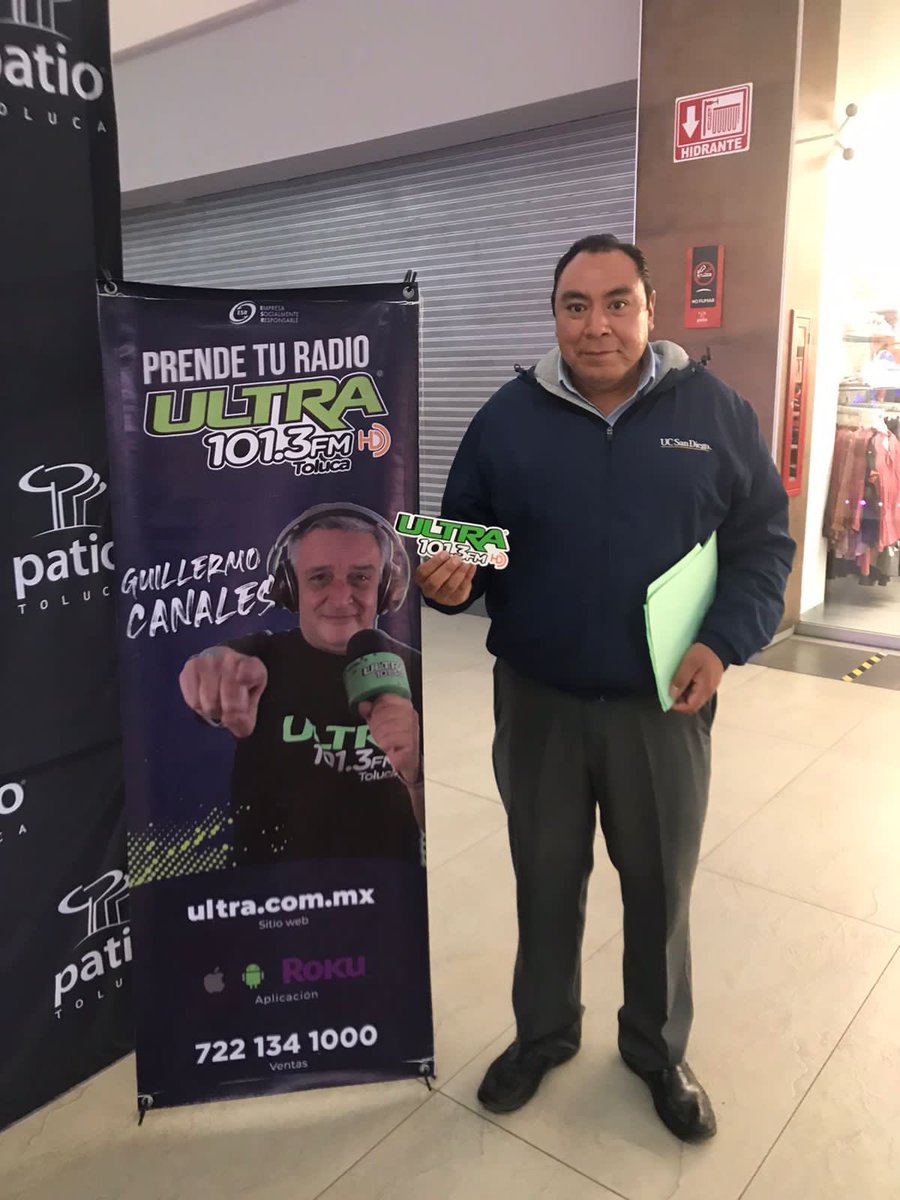Ultra1013FM's tweet photo. Porque nuestros #Ultrafans nos dicen “pero subes mi foto eh” 📸 aquí la galería de nuestra visita a Patio Toluca https://t.co/AojEQLU6Ia
