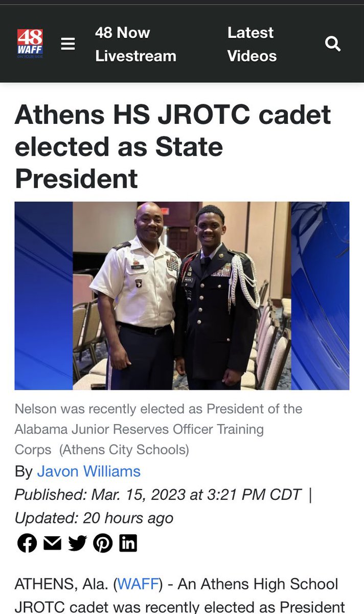 Athens High School JROTC tweet media