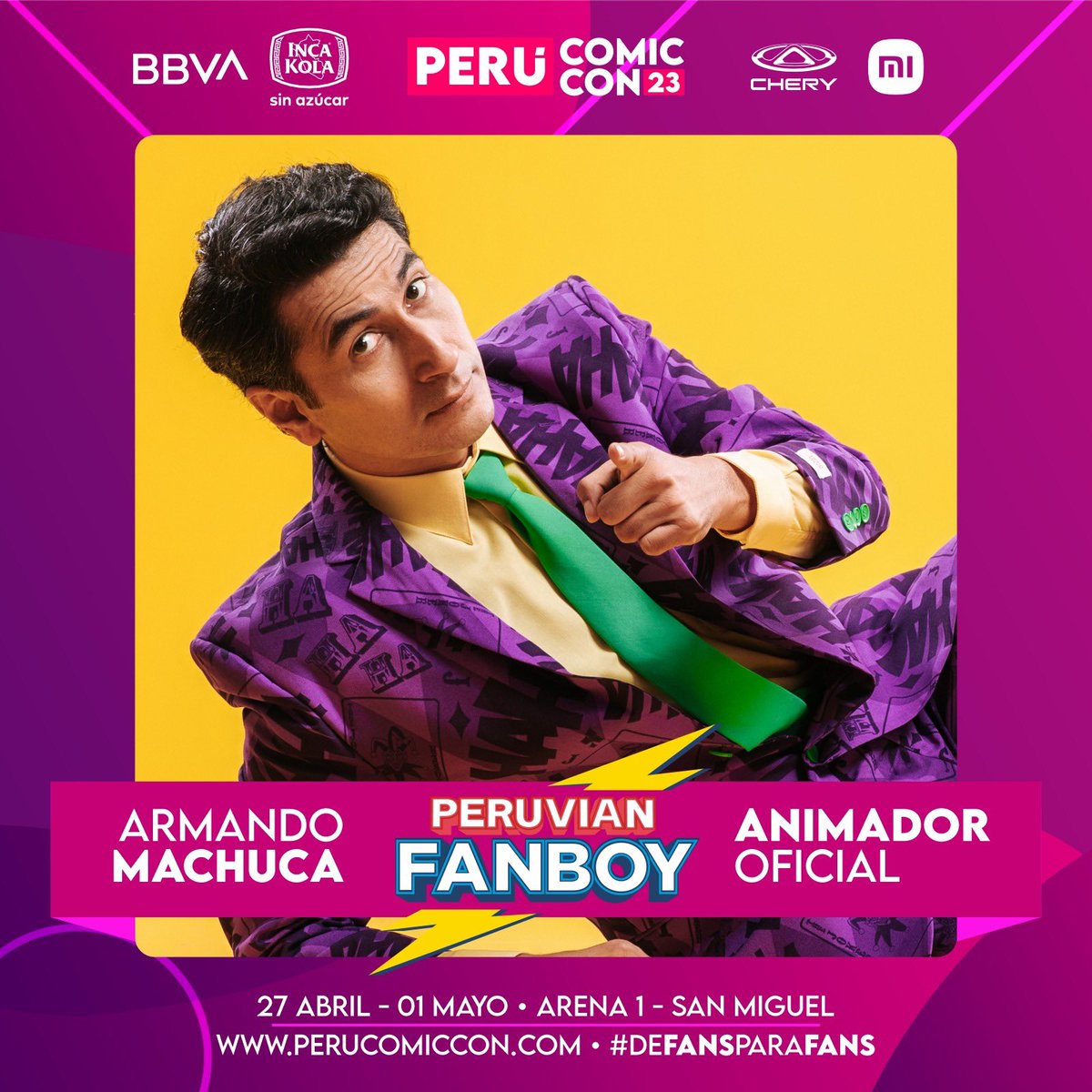 Perú Comic Con tweet media