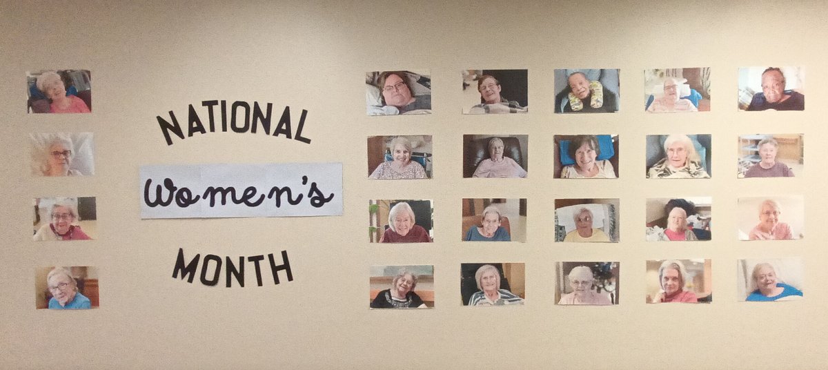 We are celebrating the women residents of FCC for National Women’s month! Be sure to tell these lovely ladies how much you appreciate them.