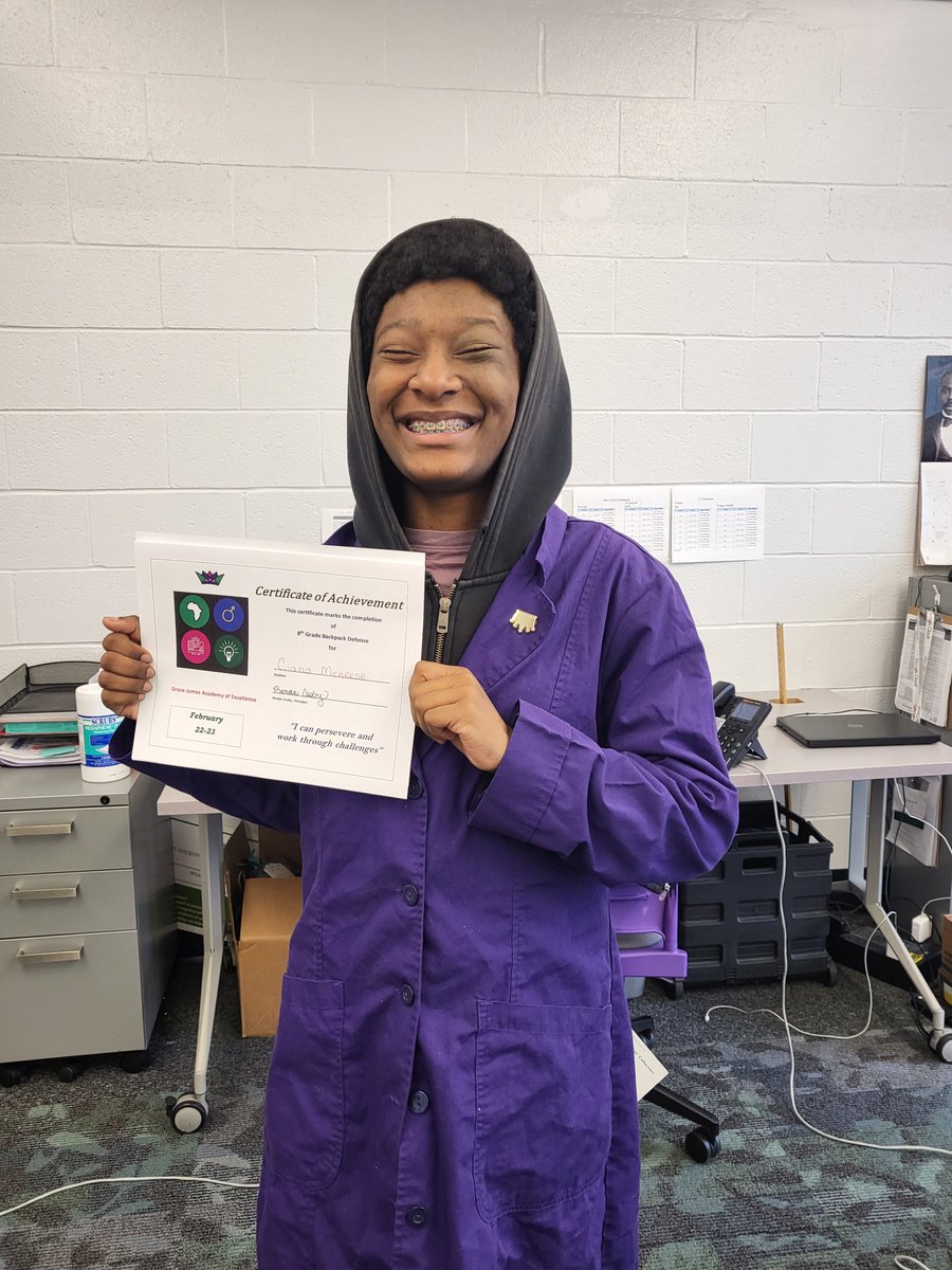 SchooledLife's tweet photo. Wrapping up 8th grade Backpack Defenses very soon!! Lots of happy gems today! Our GEMS are prepared and resilient, globally and culturally competent citizens, productive collaborators, effective communicators, and emerging innovators. #BoSS #backpack 
@STEAM_GEMS @JCPSDL @JCPSKY https://t.co/2HSSWB1Vvp