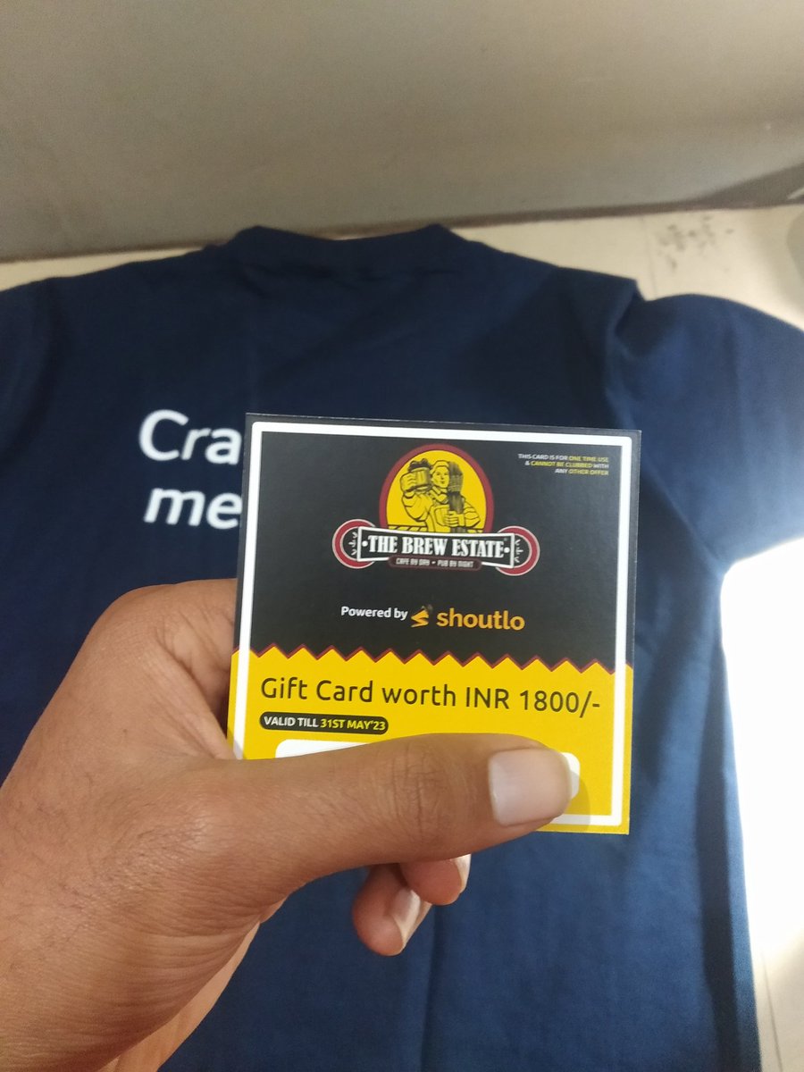 Anku___'s tweet photo. Got some awesome gifts from @metacraftersio
Thank you for this wonderful session on AI, Blockchain and proof of learning.
#metacrafters #blockchain
#ai #ml https://t.co/p7HnlGzzSQ