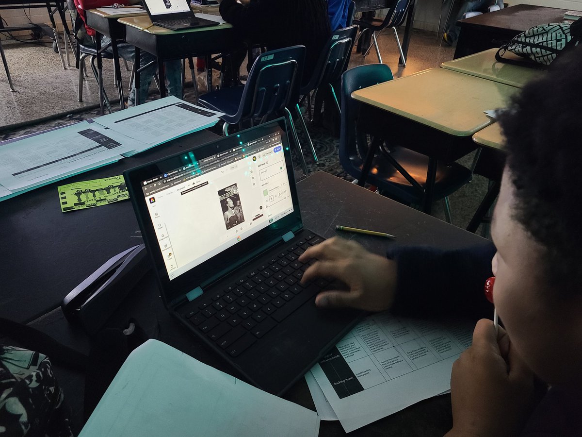 Michaelh1819's tweet photo. Ms. Solo's English 7 classes use @AdobeExpress to create @instagram stories about Billie Holiday. #LegendaryYearLoading #PPSTRT @PortsVASchools  @ebracyPPS @jennthomas75 @TruckersChMS @PaulMWilsonJr @DrKisha_Pender @CrystalPopeMath @Chico_S13 @AventsDetric @ChMsad https://t.co/mho0wcntve