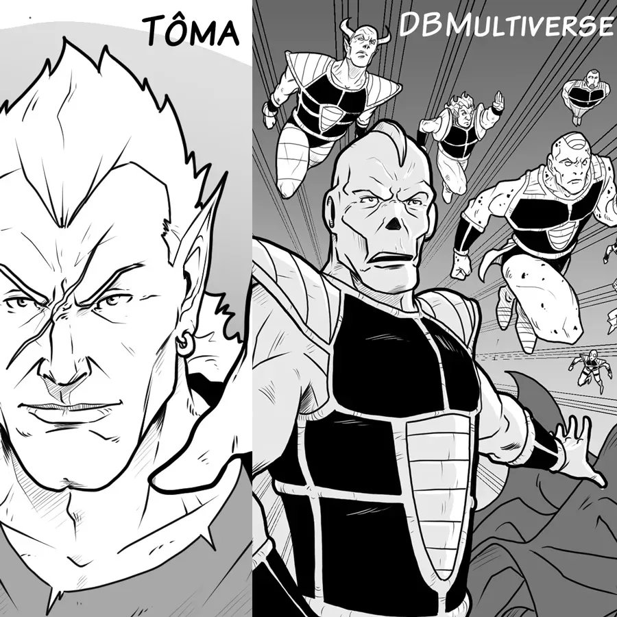 Dragon Ball Multiverse on X: DBM Universe 5 by Gothax With Toma, Totapo,  Celipa, Pambukin and Bardock SSJ3 Fiction of Fiction :)   / X