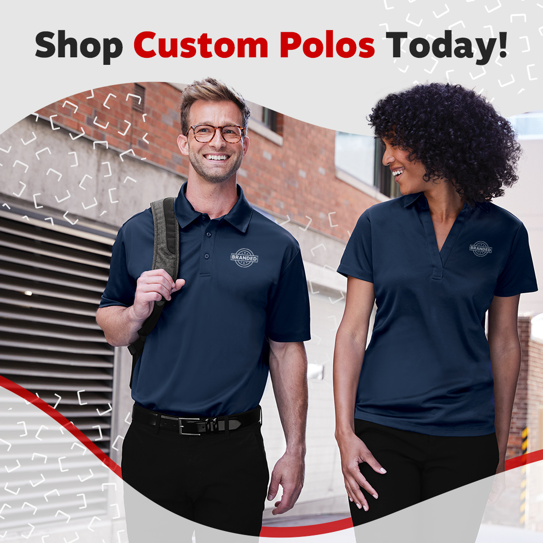Discover polos that are perfect for any scenario and learn how choosing the right style, fit and materials can help boost your marketing. bit.ly/3Tkw2XU