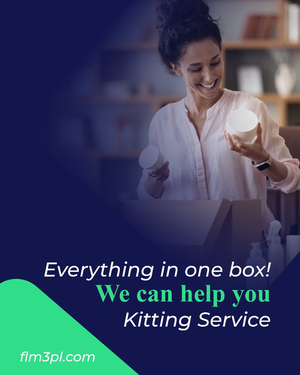 FLM_3pl's tweet image. You specifies the items and quantity and we take care of the rest!

Let kitting handle by our professional team assemble your products! More? Click here flm3pl.com
.

#KittingSolutions #ThirdPartyLogistics