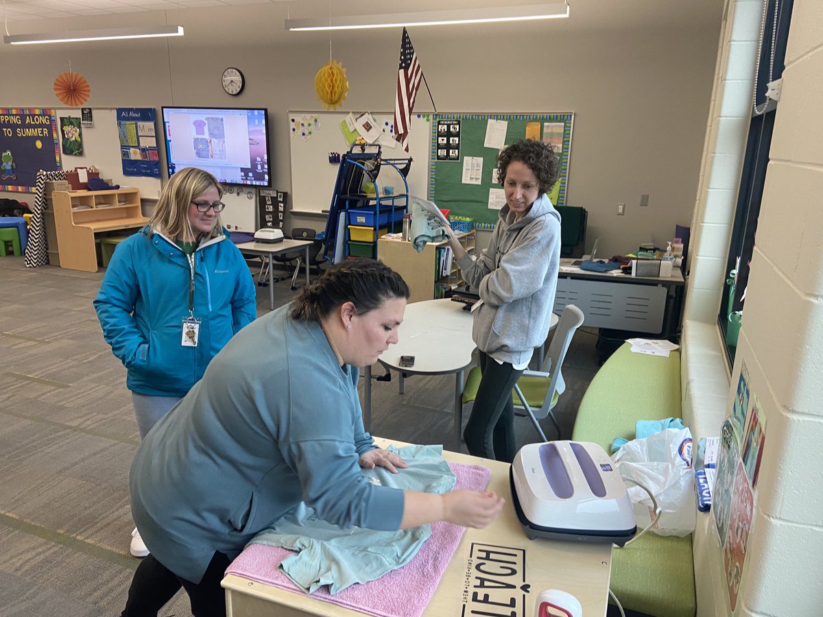 Kindness Matters!  Connection over Compliance! We all grow at different rates! ECC staff event making our shirts for Motivational Mondays!