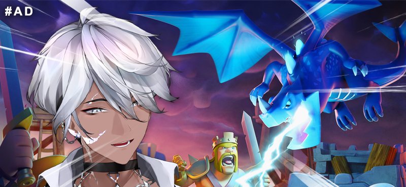 WillVTuber's tweet photo. LIVE NOW!

CLASH OF CLANS #ad 

#VTuber #ENVtuber 
Link Below https://t.co/95t3PPKMra