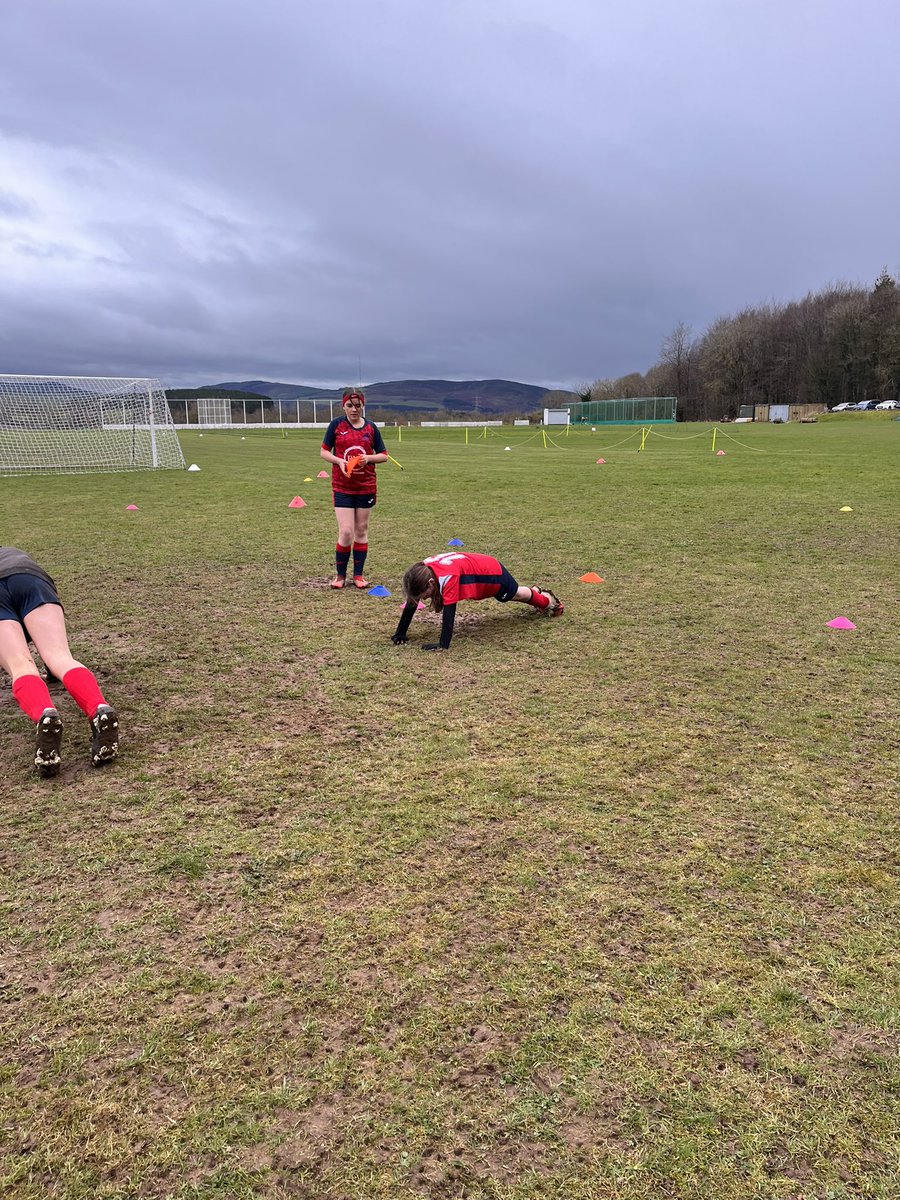 Fun training tonight for the u13s… think they enjoyed the mud more 🤣