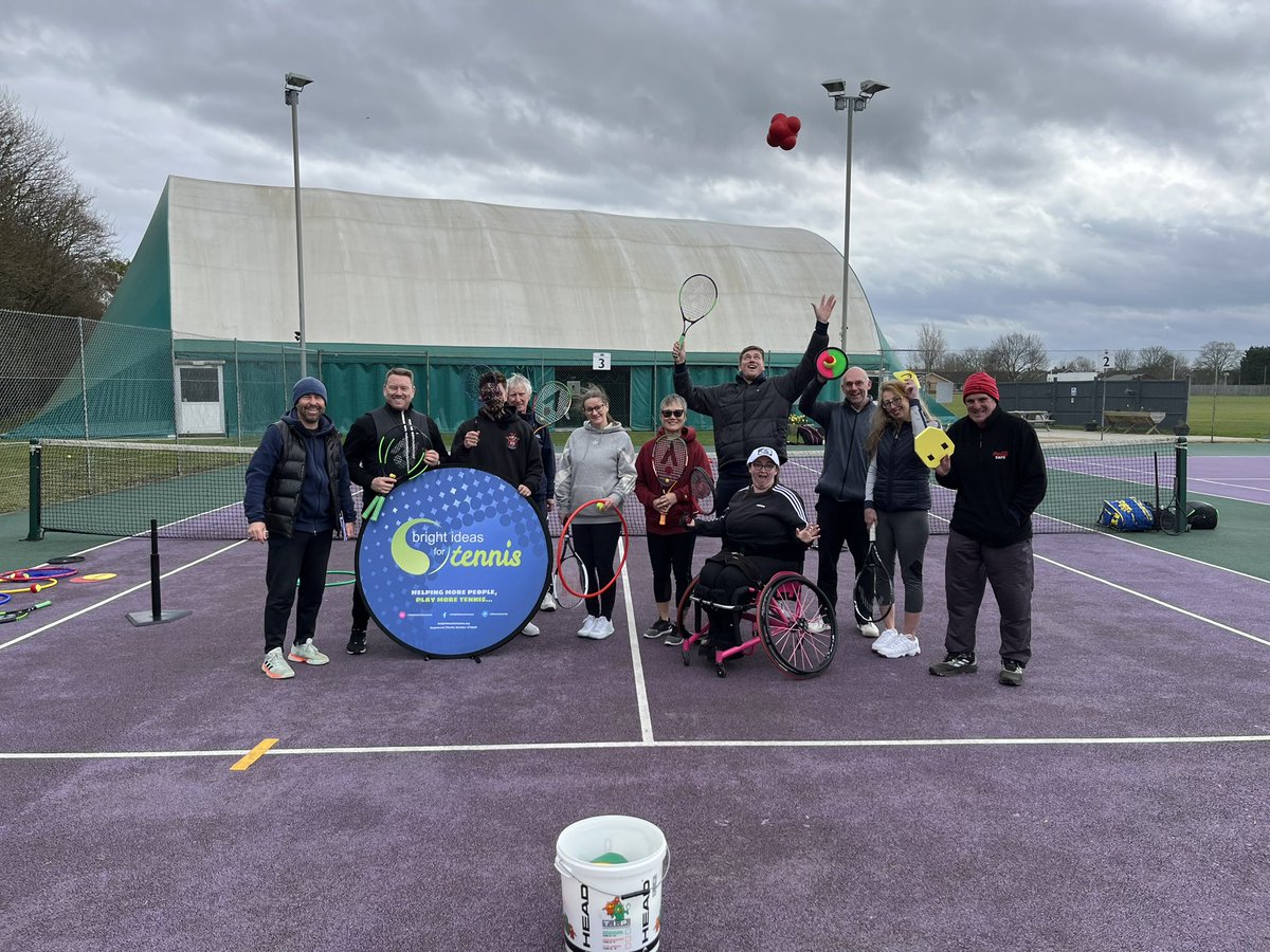UxbridgeLTC's tweet photo. Another fantastic week delivering @BItennischarity iplay30 inclusive programmes big shout out to Peterborough tennis club @ElyTennis Kenilworth tennis club @WilsonTennis @the_LTA @mark___bullock https://t.co/OV4xlq7Gkf