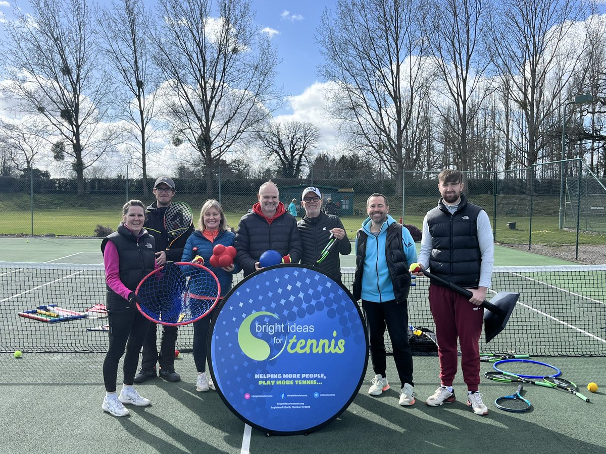 UxbridgeLTC's tweet photo. Another fantastic week delivering @BItennischarity iplay30 inclusive programmes big shout out to Peterborough tennis club @ElyTennis Kenilworth tennis club @WilsonTennis @the_LTA @mark___bullock https://t.co/OV4xlq7Gkf