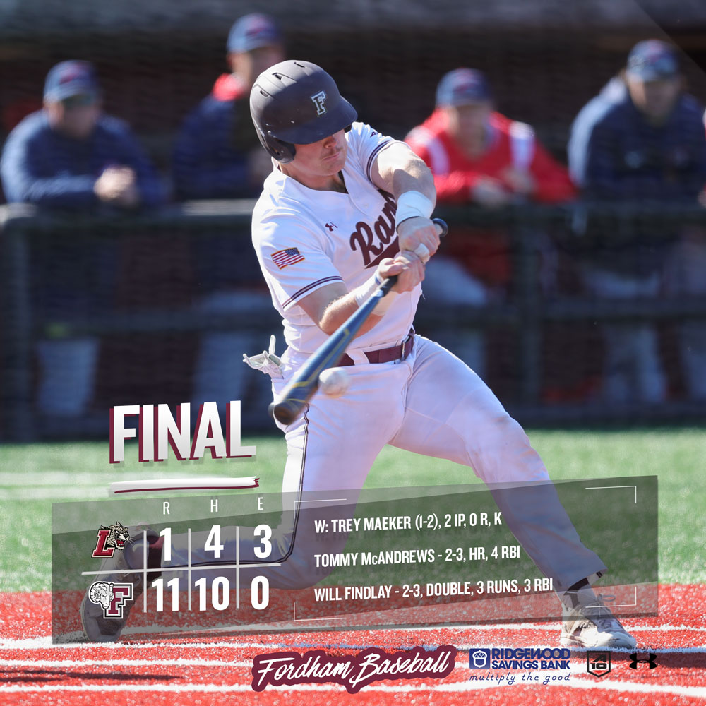 Fordham Baseball tweet media