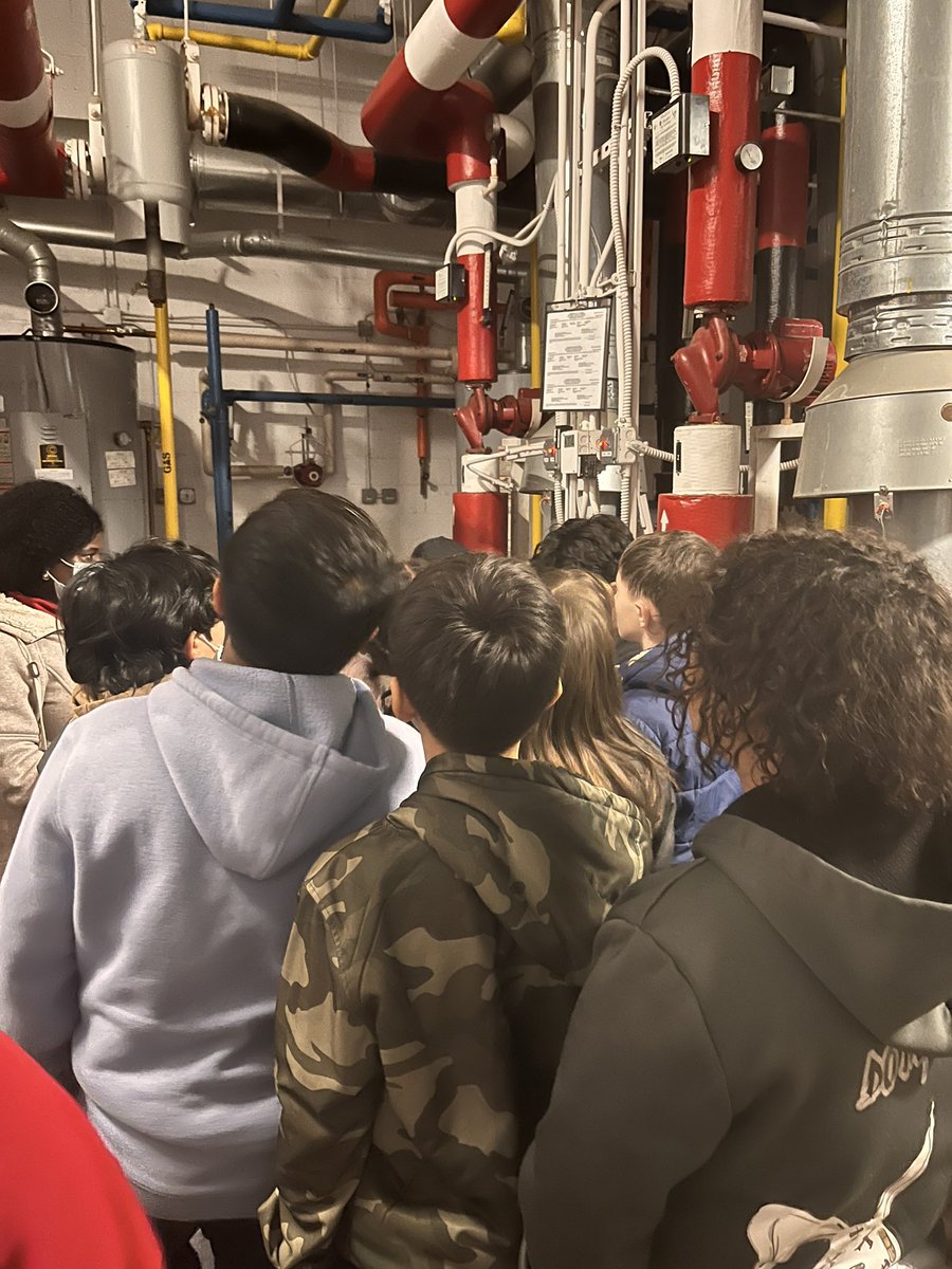 Fourth Grade <a href="/FCPSSTEAM/">FCPS STEAM</a> students <a href="/MountEagleES/">Mount Eagle ES</a>, participated in an in-school field trip, and marveled as they explored the intricate electrical systems of their school building, to further their understandings of complete circuits for their Electrical Engineering PBL.