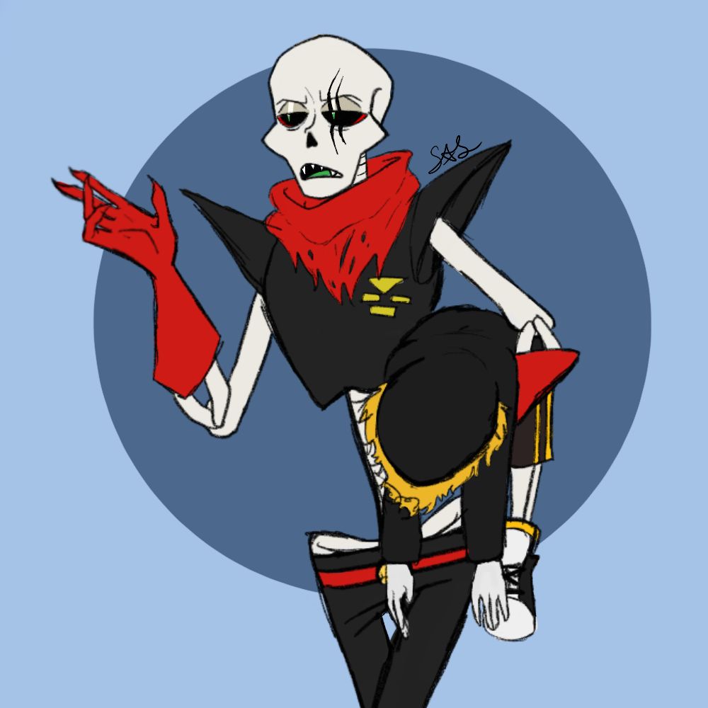 StoicStarrLight's tweet photo. The UnderFell boys
I like to image Papyrus just talks to himself while Sans sleeps on the walk home https://t.co/FJRtledB69