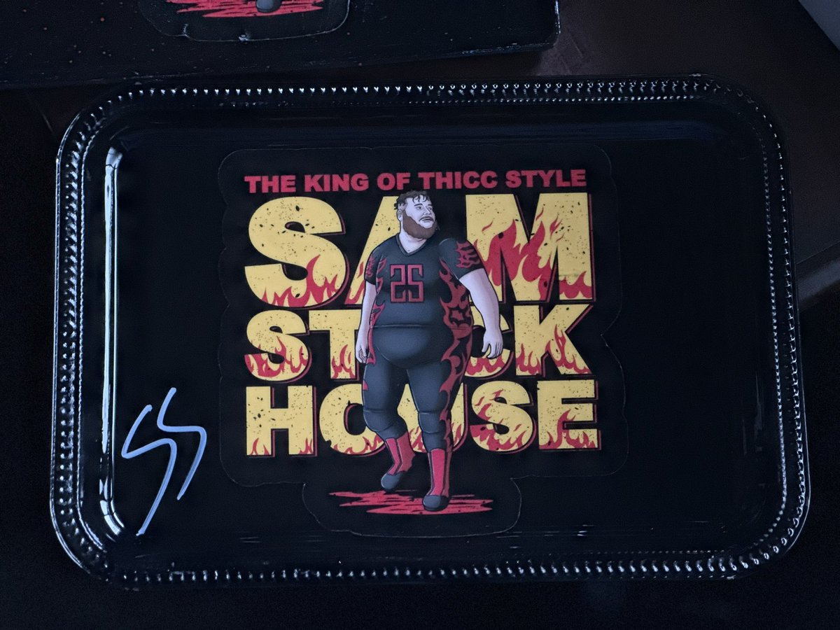 Sam_Stackhouse's tweet image. I have trays done and available! 

$20 local! 
$25 shipped!!! 

Get em while you can!!!! 
#samstackhouse #merch #ProWrestling #deathmatchwrestling
