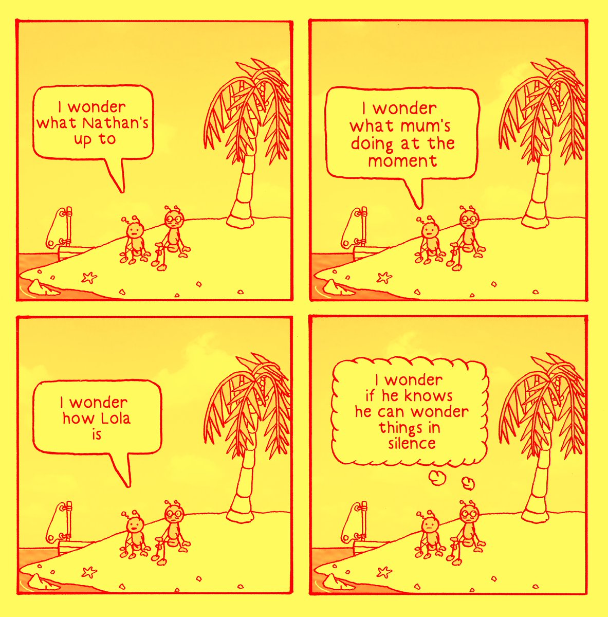 doing a launch party in NY march 30 <a href="/desertislandbk/">Desert Island</a>  for a new ant story book that's 20 pages and exclusively in print!come say hey B-)