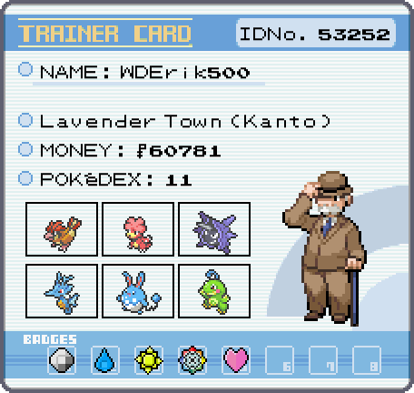Trainer Card Generator tweet media