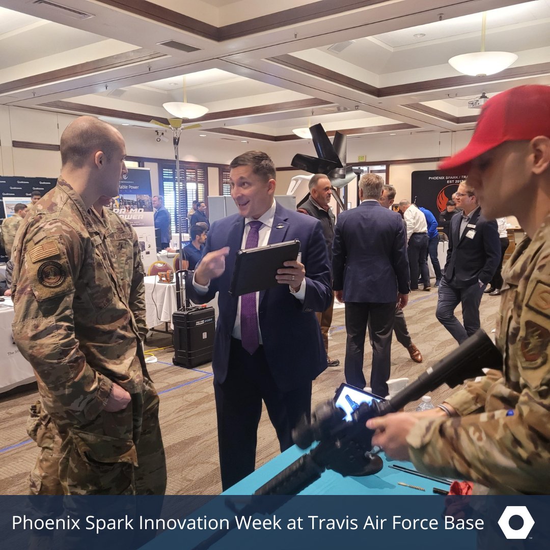 BILTapp's tweet photo. The BILT team is at @Travis60AMW for @phoenixsparklab Innovation Week proudly presenting how the power of BILT 3D interactive instructions can support maintainers with up-skilling and operations support.
#innovation #acceleratechange #phoenixspark https://t.co/3iO3k4735T