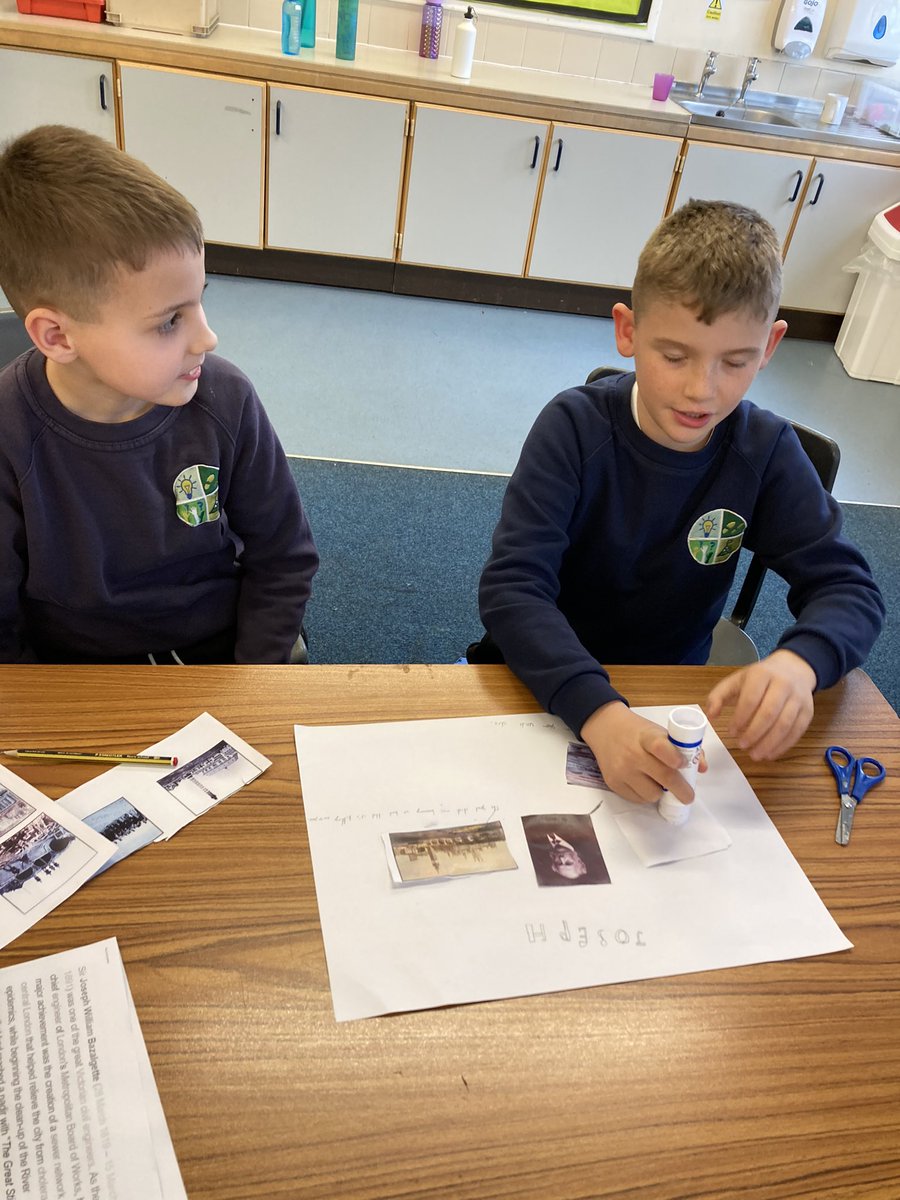GCPSYear4's tweet photo. We really enjoyed finding out about the engineer #JosephBazalgette and how he designed and built the sewer system through London after the #BigStinkof1858 #ScienceWeek @GreenfieldsCPS #beorginal https://t.co/IvIPuzucJ1