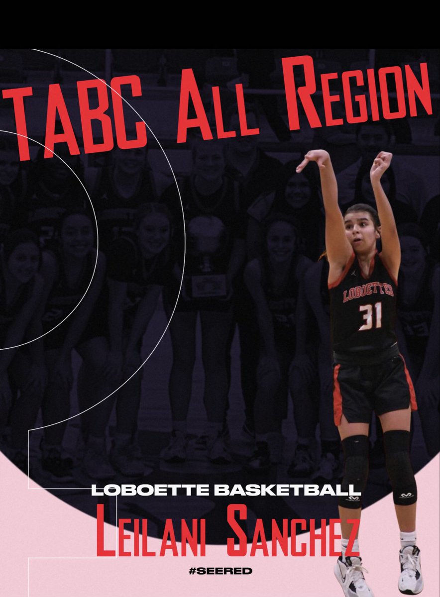LLoboettes's tweet photo. Congratulations to our Sophomores Leilani Sanchez and Emery Smith, for being selected to the @Tabchoops Class 4A All Region Team! #SeeRed https://t.co/5F5L8EEaZD
