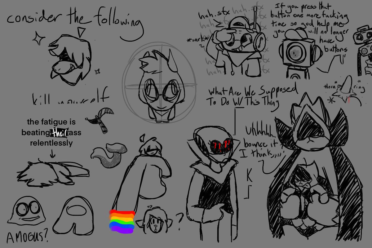 ARunning_Joke's tweet photo. (whiplash.sfx &amp; doodlydoodlydoo.sfx) i bring you various deltarune nonsense + tasques
#DELTARUNE #sweetcapncakes #kris #susie #ralsei https://t.co/KCZKjyjYkH