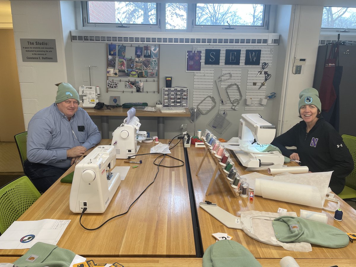WinnLib's tweet image. Spring is almost here, which means not needing beanies as often but we can&apos;t get over how much fun we had embroidering beanies with these 2! Join in on the fun by reserving a machine or just walk-in. #WNPLD #Embroidery 

More info here: bit.ly/3Z1Leuk