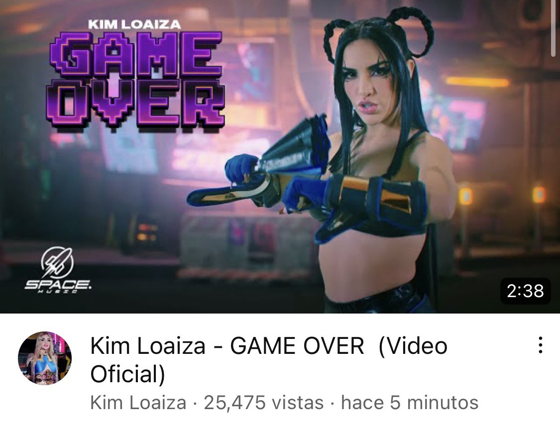 KimberlyLoaiza_'s tweet photo. Salió el video de GAME OVER 👾🔥 https://t.co/CLULXRVMvw