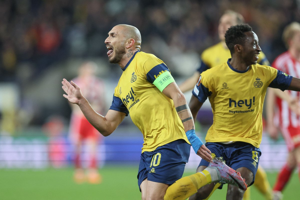EuropaLeague's tweet photo. Teddy Teuma in the #UEL so far this season...

⚽️⚽️⚽️
🅰️🅰️ https://t.co/j4HKJOEKow