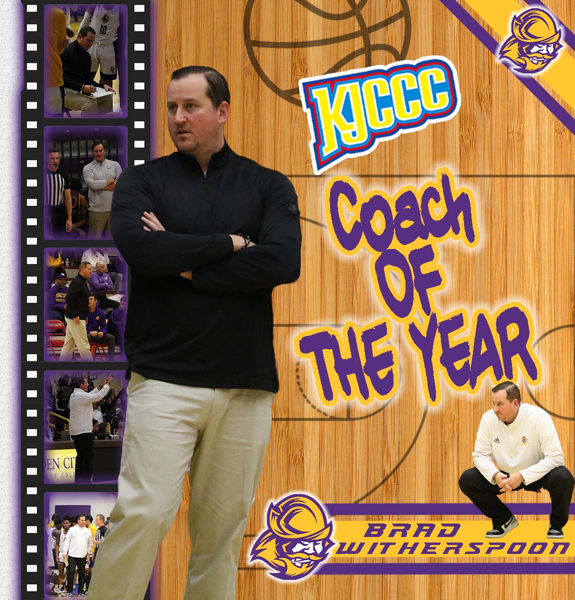 Dodge City CC Conquistadors (@goconqs) on Twitter photo 🏀Men's Basketball | #GoConqs
🏀Brad Witherspoon (<a href="/bspoon40ku/">Brad Witherspoon</a>)
🏆KJCCC DI Coach of Year
🏀23-9 record & 18-6 KJCCC
🏀KJCCC Champs (out-right)
🏀2 years as HC & 2 conference titles
🏀Made National Tournament 🏀Men's Basketball | #GoConqs
🏀Brad Witherspoon (<a href="/bspoon40ku/">Brad Witherspoon</a>)
🏆KJCCC DI Coach of Year
🏀23-9 record & 18-6 KJCCC
🏀KJCCC Champs (out-right)
🏀2 years as HC & 2 conference titles
🏀Made National Tournament