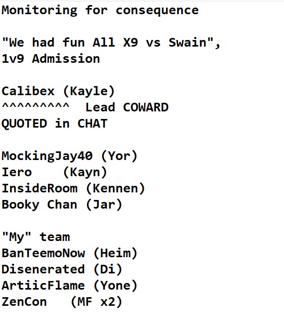 XerXesX9's tweet image. 200 No death wins 
Challenger 
#UnkillableDemonKing
Queue the Sabotage

"and we ALLv9 vs Swain for Fun",
Calibex (Kayle)

#SoloQueue #1v9 
#Bullying 
#LeagueOfLegends 
@RiotSupport