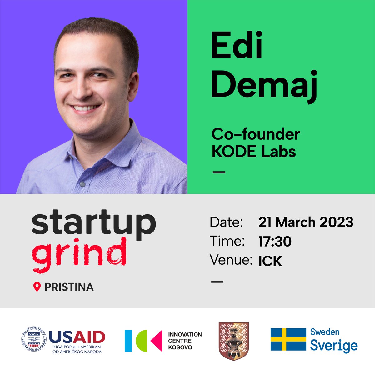 Edi Demaj is an Albanian-American serial entrepreneur based in Detroit. He is best known for being involved in the development of Detroit as tech hub by founding a number of tech companies, including Rocket Fiber &amp; <a href="/kodelabs/">KODE Labs</a> providing cloud-based building automation software.