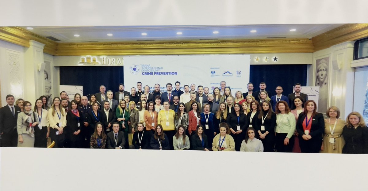 A great community of practitioners, state and nonstate actors commited to crime prevention #UK Embassy #RAYS