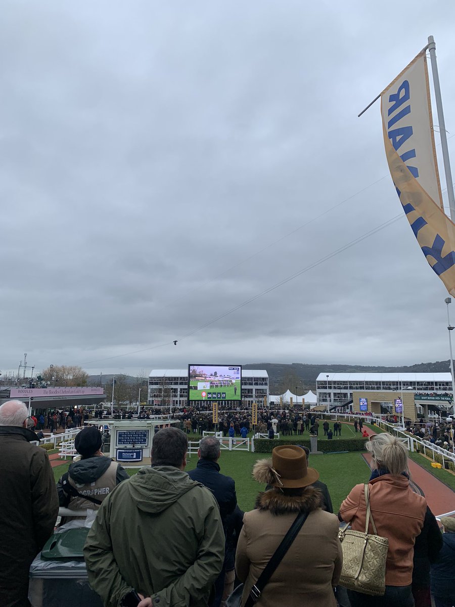 samueldh91's tweet photo. The rain barely stopped all day, but as always, another brilliant trip ✅ #CheltenhamFestival @chloeellen_ https://t.co/5YJqA9eYEp
