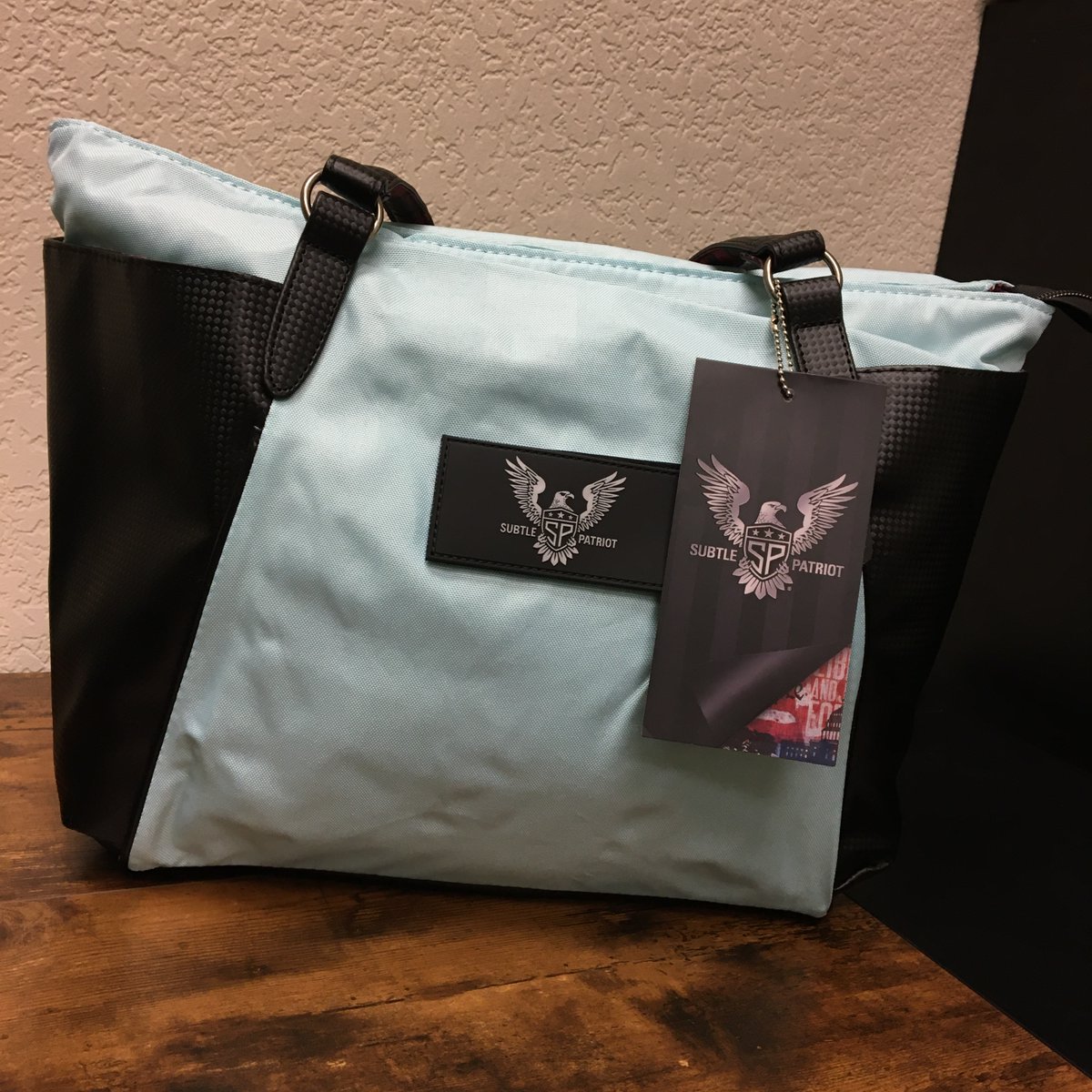 PatriotSubtle's tweet photo. Happy #TBT! Get your Carryall Tote with 40% OFF!

Comment which bag is your favorite- Covert Black or Lady Liberty!

Use Coupon code: TOTESP at checkout! Valid 3/16/23 through 3/23/23

Make sure to Like and Follow us for more!

#totebag #tote #SubtlePatriot https://t.co/qUQht40Edi