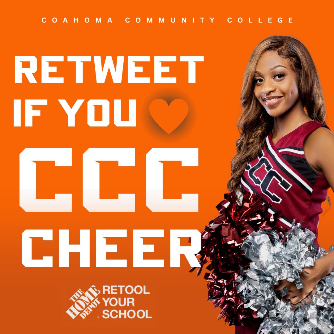 Do you love CCC Cheer? Retweet this post and use #RYSCOAHOMA in Twitter posts until March 26! #LetUsHearYouRoar